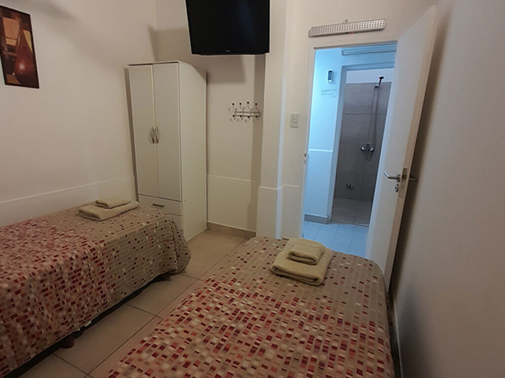 Dormitorio Habitación N2 Hotel Viento Sur Catriel